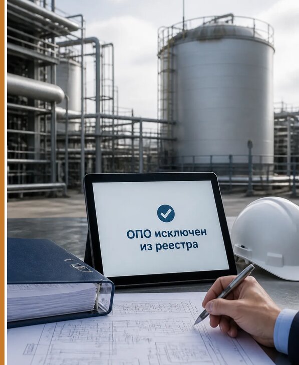 Исключение ОПО из госреестра в Новомосковске от 30975 р. | Авеста ОТиПБ